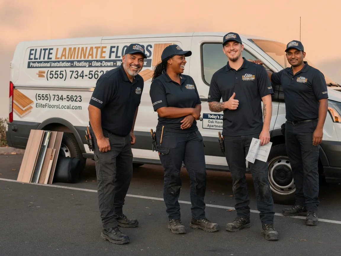 Laminate flooring installation company in Plano, IA